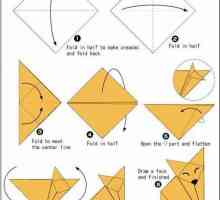 Master-class: cum se fac în stilul de origami din hârtie