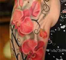 `Orchid` - tatuaj pentru femei
